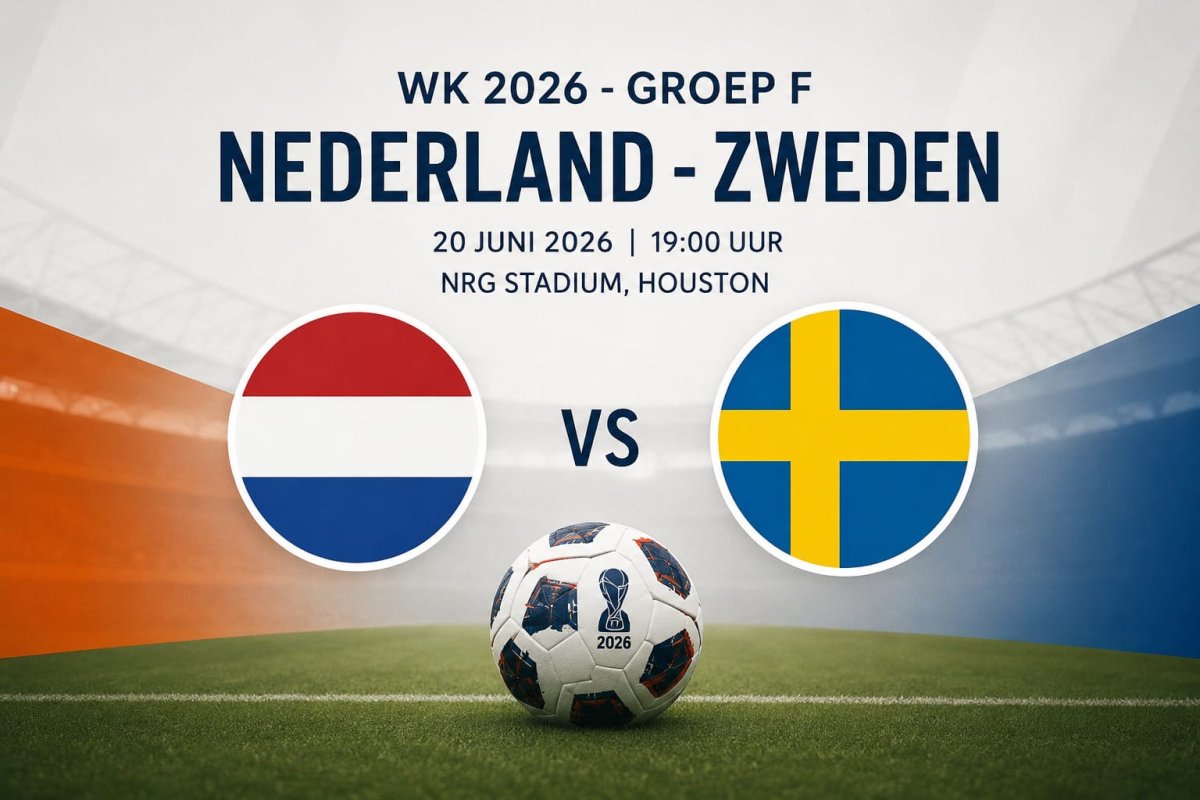 “VROEGE FINALE” BAART OPZICHT: NEDERLAND – ZWEDEN BEPALEND VOOR GROEP F