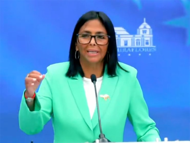 Venezolaanse president Rodríguez reageert vanuit Nederland op uitspraak van Amerikaanse president Donald Trump over "51e staat"