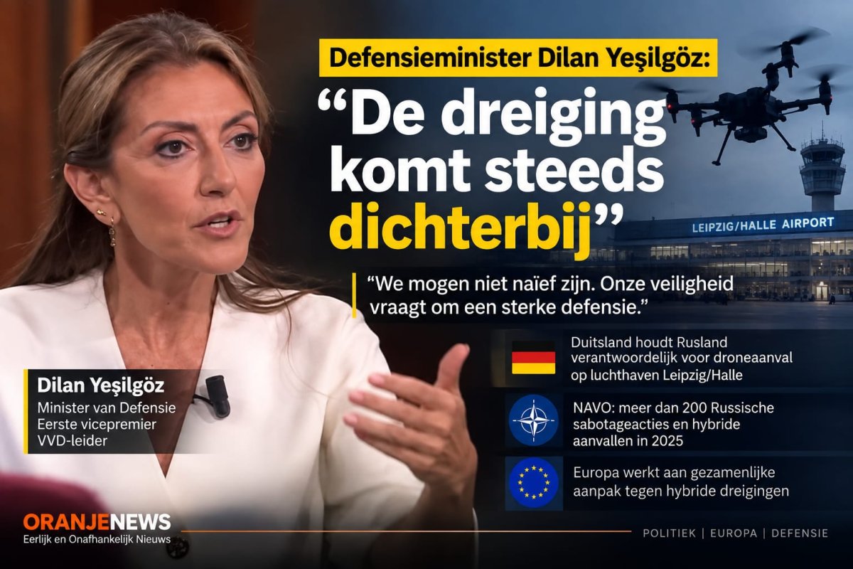 Defensieminister Yeşilgöz waarschuwt voor Rusland: “De dreiging komt steeds dichterbij”