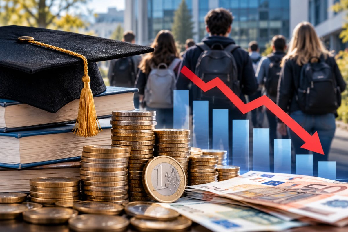 Studieschuld daalt voor het eerst: totale schuld blijft 28 miljard euro