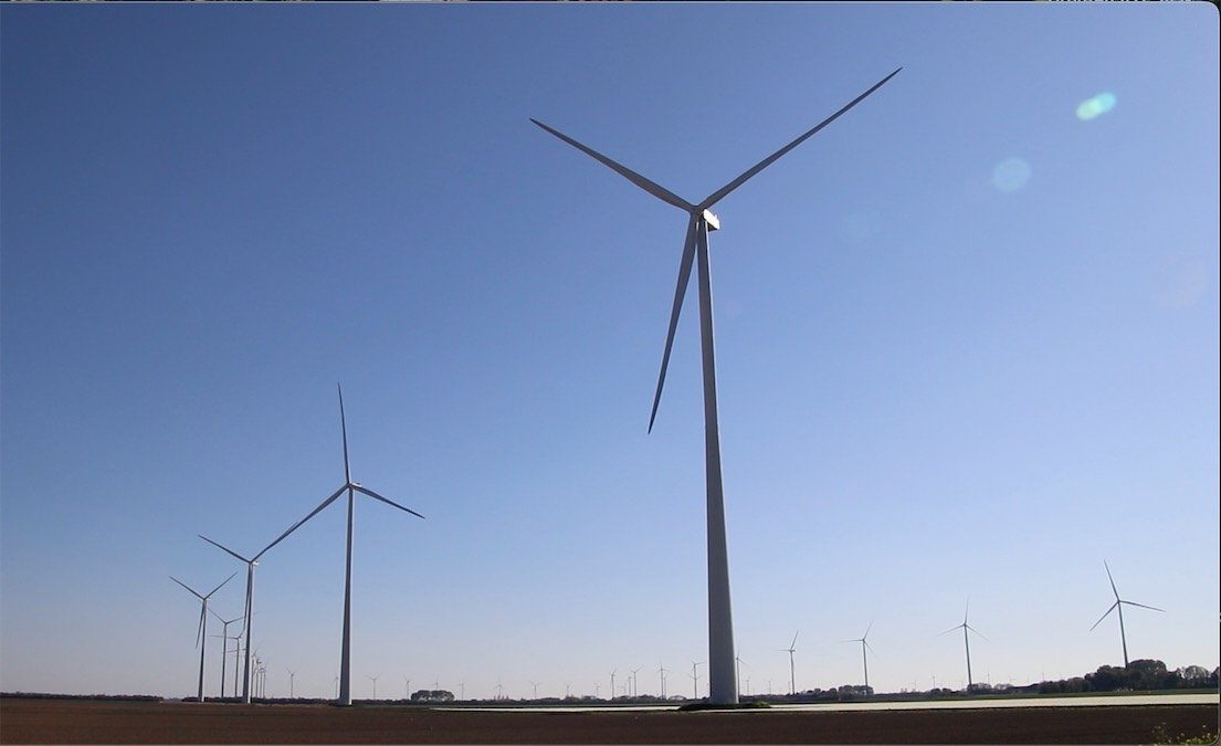 Windturbines spelen steeds grotere rol in Nederlandse stroomvoorziening